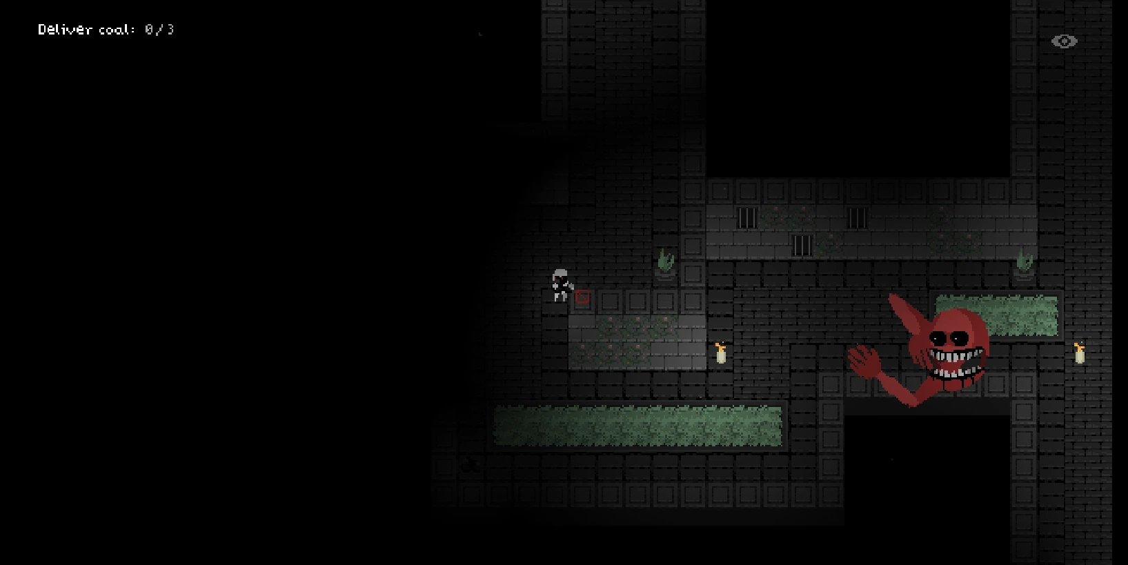 COBB CAN MOVE dark corridor where Cobb reaches toward the player
