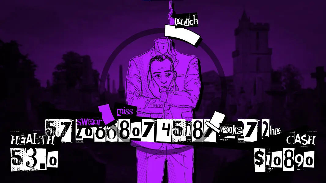Death Spiral rotating pointer gameplay scene 3