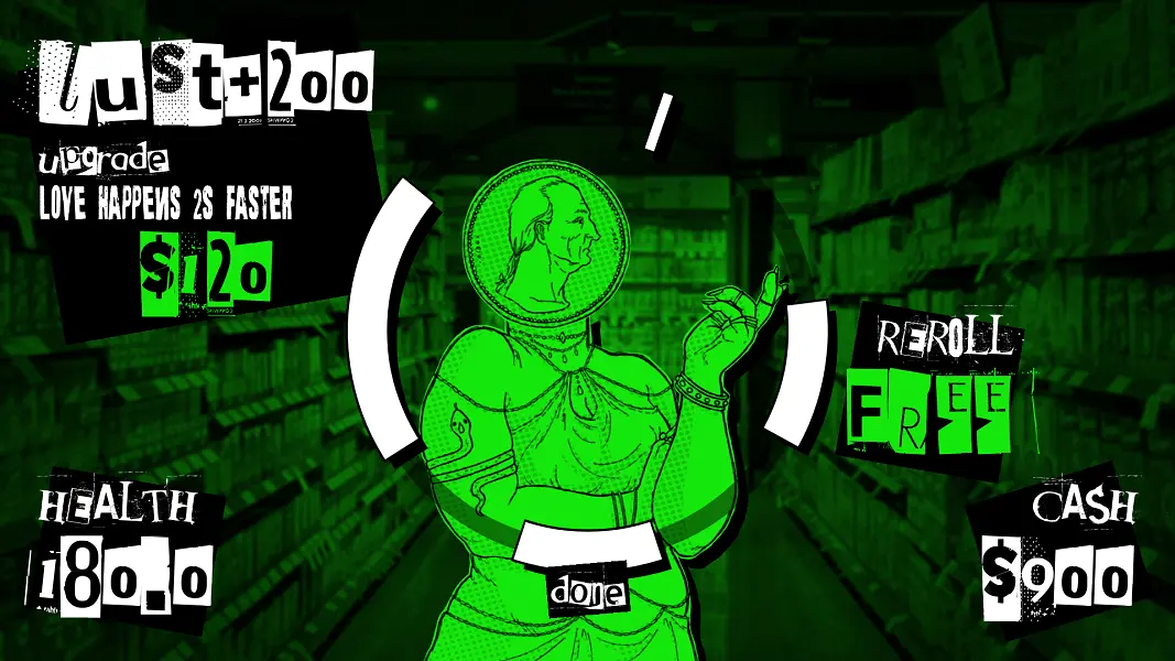 Death Spiral rotating pointer gameplay scene 4